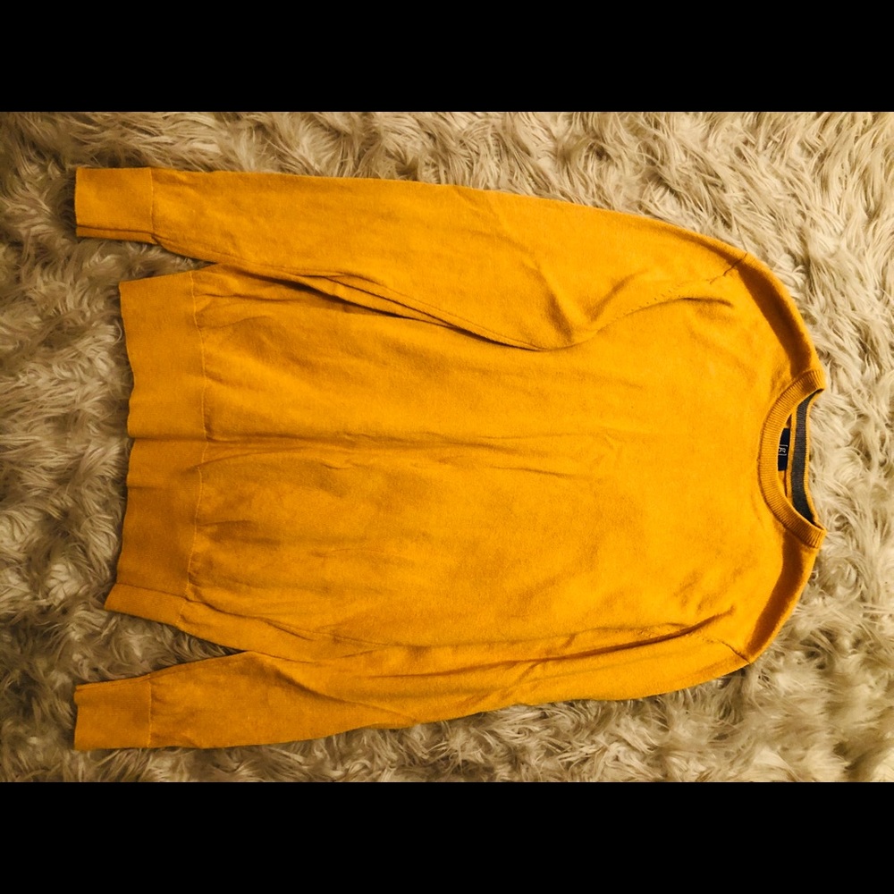 Mustard Cardigan Sweater Top 🤗